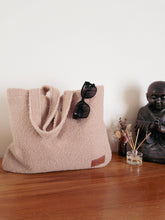 Load image into Gallery viewer, Māmā Teddy Tote Bag - Biscuit