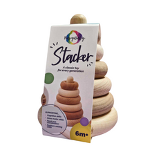 Load image into Gallery viewer, Wooden Stacker - Navy Baby