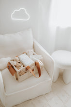 Load image into Gallery viewer, Vanilla Teddy Nappy Caddy - XL