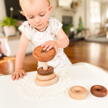 Load image into Gallery viewer, Wooden Stacker - Navy Baby