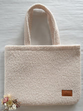 Load image into Gallery viewer, Māmā Teddy Tote Bag - Vanilla