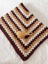 Load image into Gallery viewer, Crochet Blanket - Winter Tones
