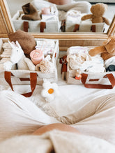 Load image into Gallery viewer, Vanilla Teddy Nappy Caddy - XL
