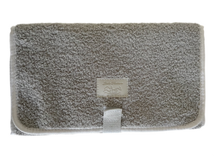 Portable Teddy Change Mat - Light Grey