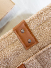 Load image into Gallery viewer, ***SECONDS*** Biscuit Teddy Nappy Caddy - XL
