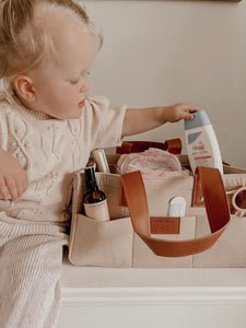 **SECONDS** XL Nappy Caddy - Beige