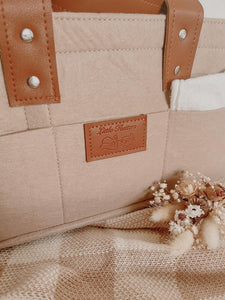 XL Nappy Caddy - Beige (Delayed Shipment - coming soon)