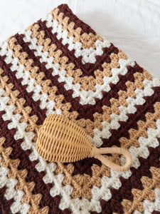 Crochet Blanket - Winter Tones