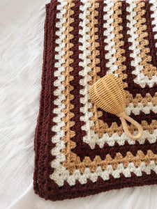Crochet Blanket - Winter Tones