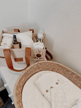 Load image into Gallery viewer, Broken Shoulder Strap **SECONDS** XL Nappy Caddy - Beige
