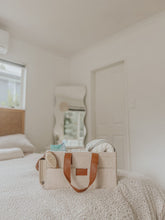Load image into Gallery viewer, Vanilla Teddy Nappy Caddy - XL
