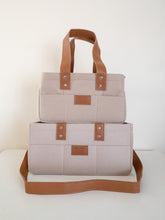 Load image into Gallery viewer, ***PRE-ORDER*** XL Nappy Caddy - Beige
