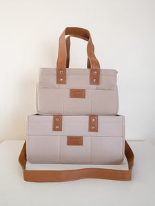 XL Nappy Caddy - Beige