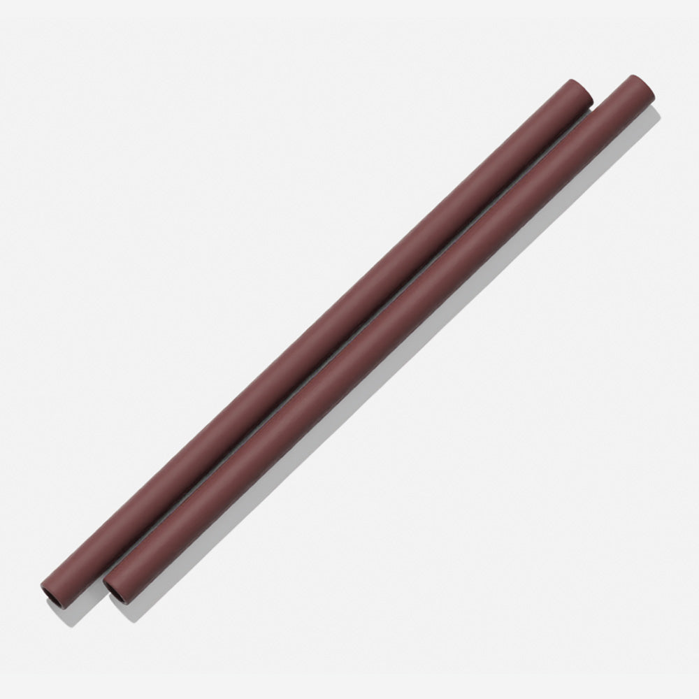 Bink Silicone Straws 2pk - Coco