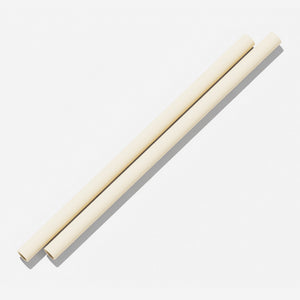 Bink Silicone Straws 2pk - Cream