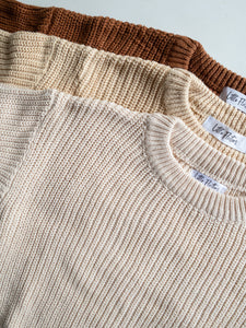 Oakley Oversized Knit - Oat (old satin labels and size tags)