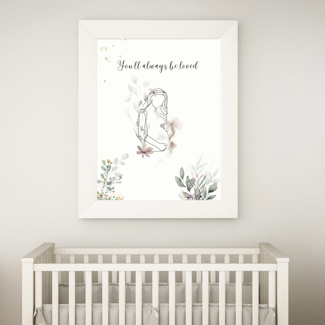 You’ll Always be Loved - Angel Print