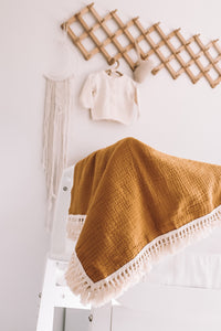 Boho Tassel Blankets