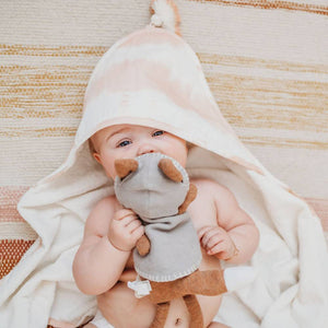 Crane Baby Hooded Towel - Parker