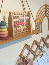 Load image into Gallery viewer, Wooden Abacus - Dark Pink / Light Pink
