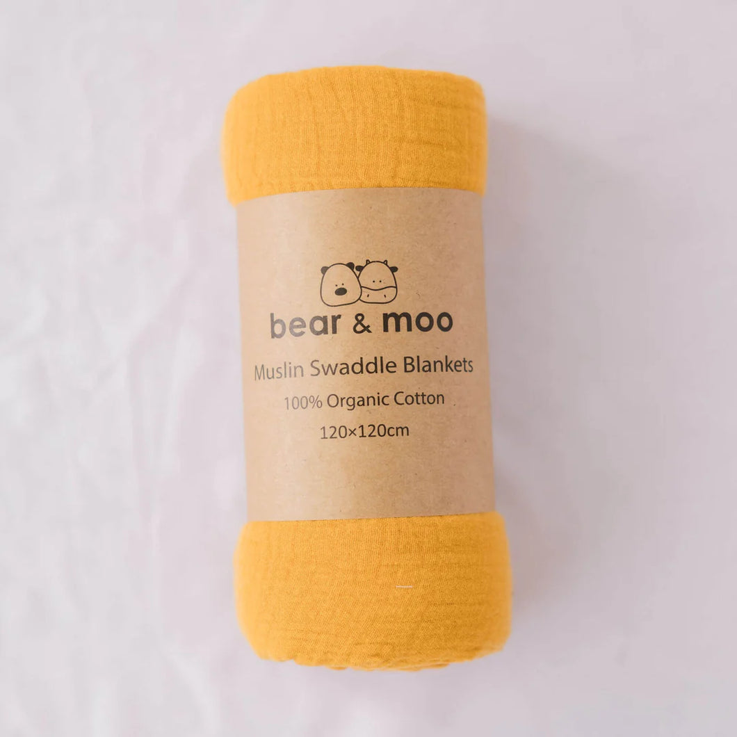 Muslin Swaddle Blanket | 100% Organic Cotton