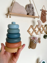 Load image into Gallery viewer, Earth Silicone Stacker
