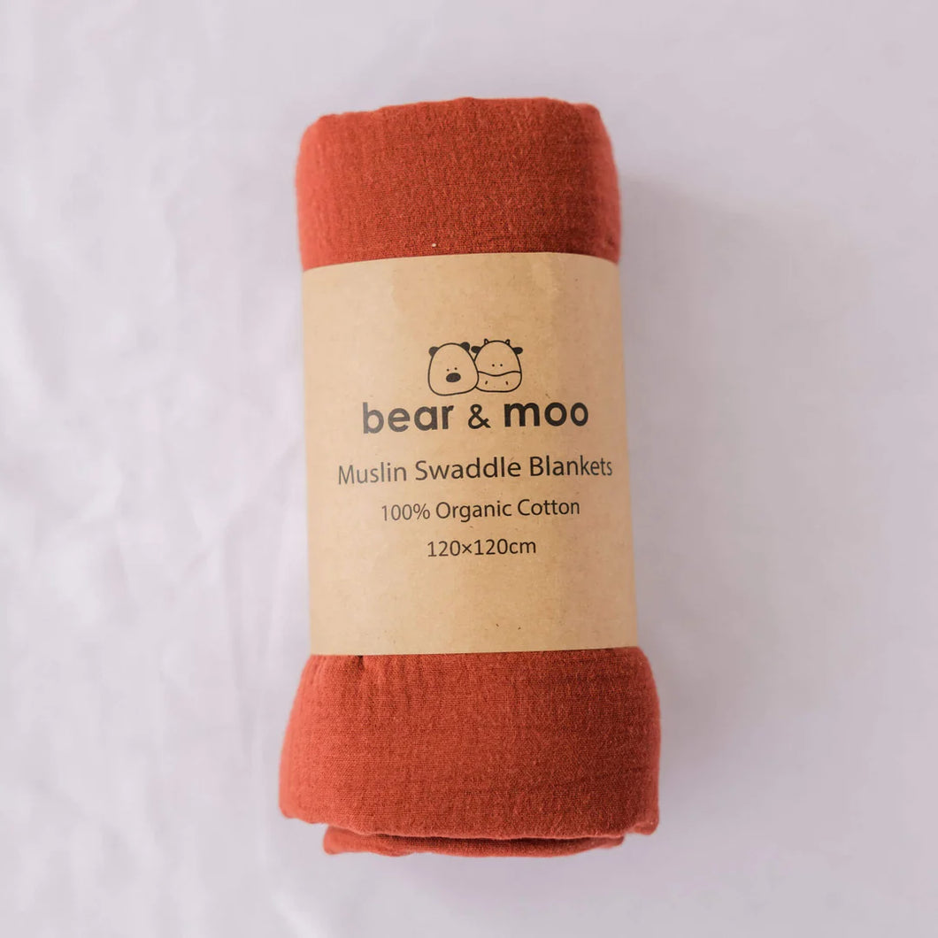 Muslin Swaddle Blanket | 100% Organic Cotton