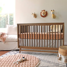 Load image into Gallery viewer, Crane Baby Cot Fitted Sheet - Kendi Copper Dash
