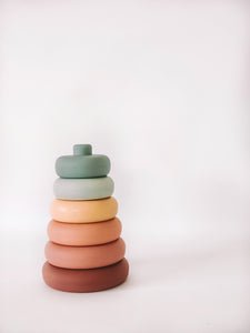 Pastel Silicone Stacker